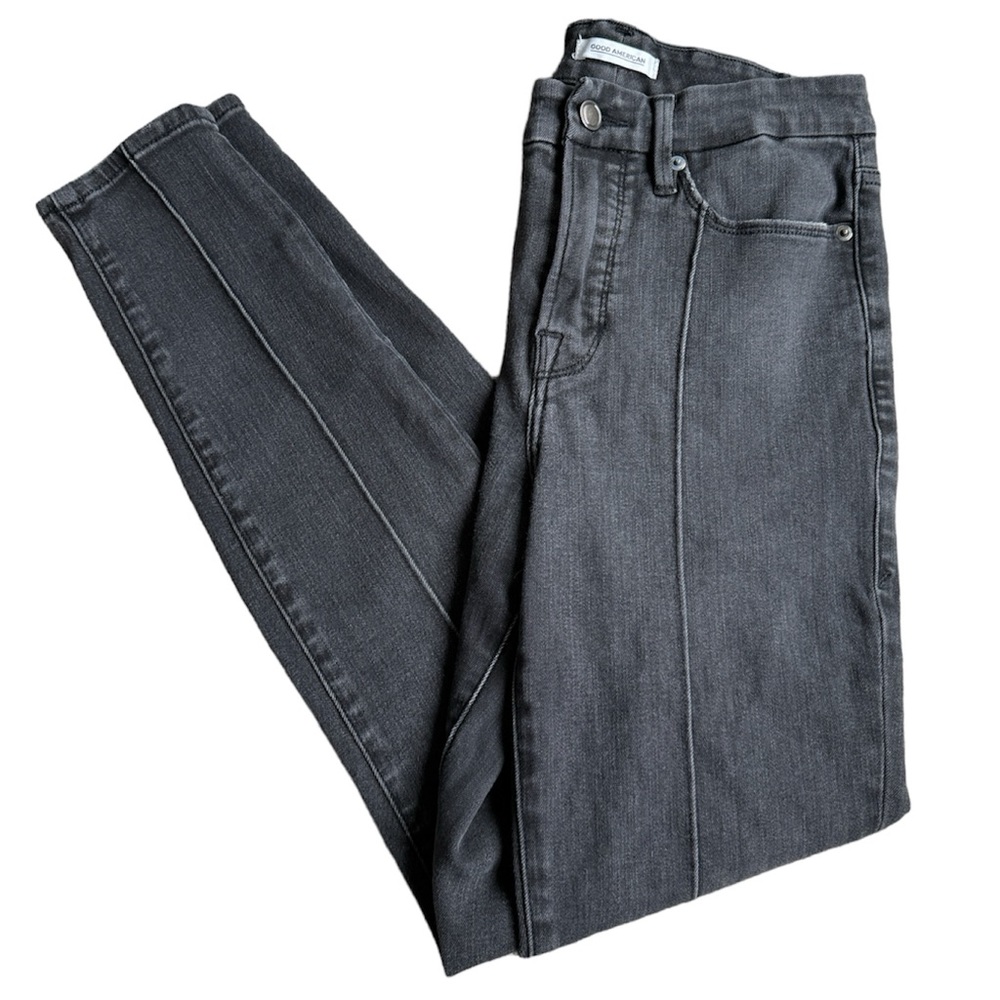 Good American Black Skinny Jean Size 4/27